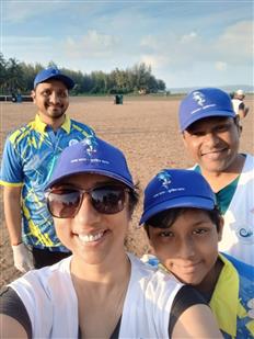  Beach Clean-Up Drive at Miramar Beach